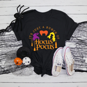 It’s Just a Bunch of Hocus Pocus Halloween Party T-Shirt It’s Just a Bunch of Hocus Pocus Halloween Party T-Shirt