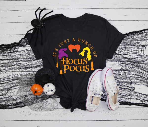 It’s Just a Bunch of Hocus Pocus Halloween Party T-Shirt