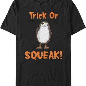 STAR WARS The Last Jedi Halloween PORG Squeak T-Shirt STAR WARS The Last Jedi Halloween PORG Squeak T-Shirt