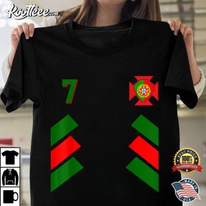 7 Ronaldo Portugal Soccer World Cup 2022 Qatar T-Shirt 7 Ronaldo Portugal Soccer World Cup 2022 Qatar T Shirt 1