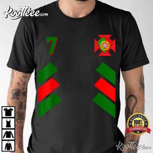 7 Ronaldo Portugal Soccer World Cup 2022 Qatar T-Shirt 7 Ronaldo Portugal Soccer World Cup 2022 Qatar T-Shirt