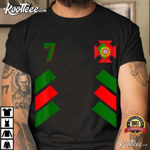 7 Ronaldo Portugal Soccer World Cup 2022 Qatar T-Shirt 7 Ronaldo Portugal Soccer World Cup 2022 Qatar T Shirt 3