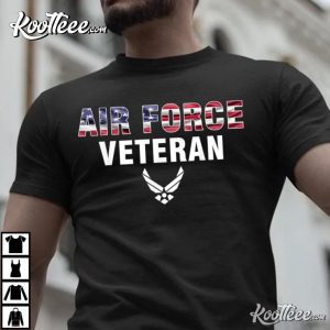 Air Force With American Flag For Veteran Day Gift T Shirt 3