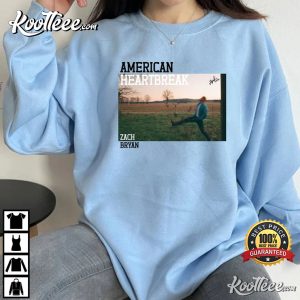 American Heartbreak Tour Zach Bryan T-Shirt American Heartbreak Tour Zach Bryan T-Shirt