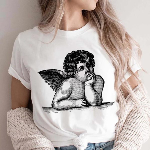 Angel Raphael Artist Cupid Cherubs Valentine Gift T-Shirt
