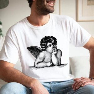 Angel Raphael Artist Cupid Cherubs Valentine Gift T-Shirt Angel Raphael Artist Cupid Cherubs Valentine Gift T Shirt 3