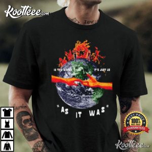 As It Was Harry Styles Globe Vintage T Shirt 2