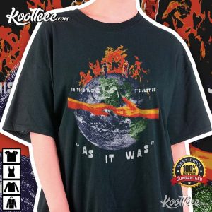As It Was Harry Styles Globe Vintage T-Shirt As It Was Harry Styles Globe Vintage T-Shirt