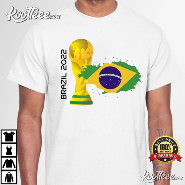 Brazil World Cup 2022 Qatar Neymar T-Shirt