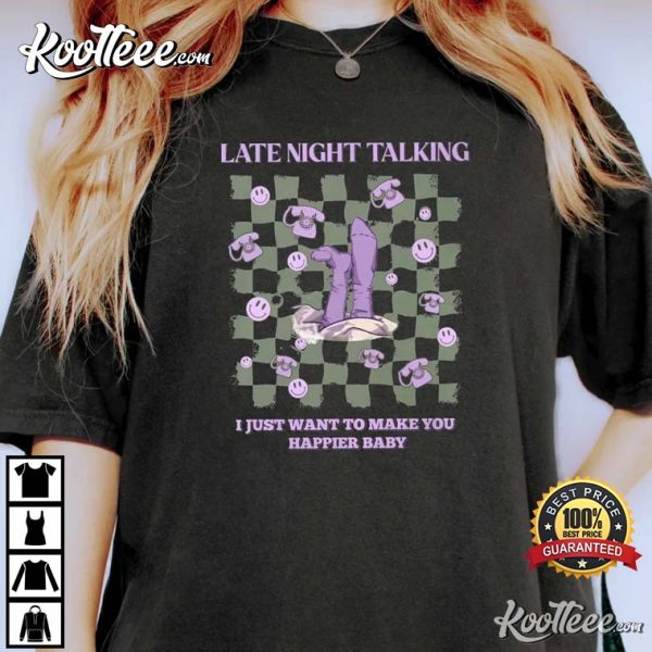 Comfort Colors Harry Styles Late Night Talking T-Shirt