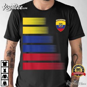 Ecuador Football World Cup 2022 T-Shirt Ecuador Football World Cup 2022 T-Shirt