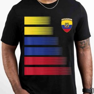 Ecuador Football World Cup 2022 T-Shirt Ecuador Football World Cup T Shirt 3