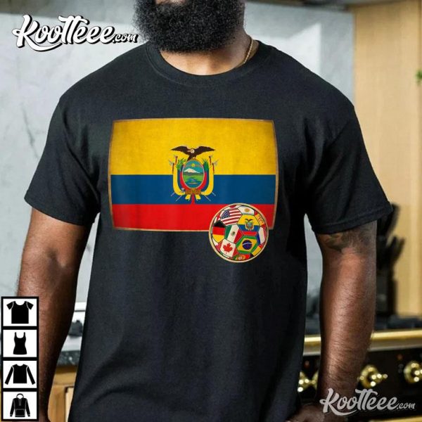 Ecuador National Soccer Team World Cup 2022 T-Shirt