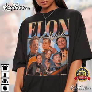 Elon Musk Dogecoin Triangle 69 Space Car Retro T Shirt 1