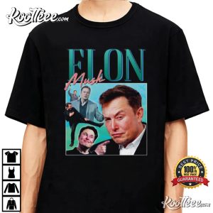 Elon Musk Homage Top Funny Meme Icon T Shirt 1