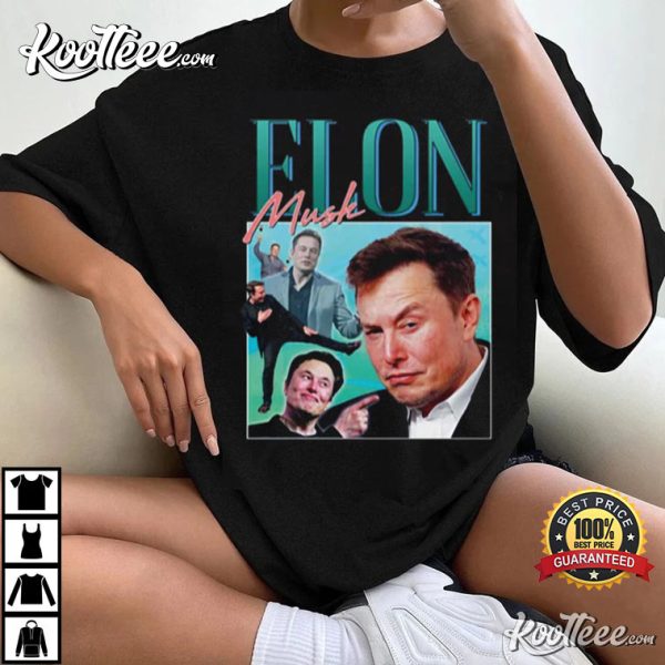 Elon Musk Homage Top Funny Meme Icon T-Shirt