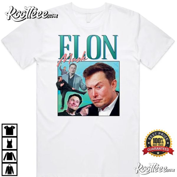 Elon Musk Homage Top Funny Meme Icon T-Shirt