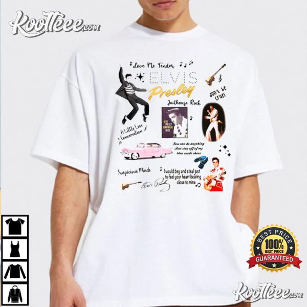 Elvis Presley Austin Butler King Of Rock N Roll Movie 2022 T-Shirt