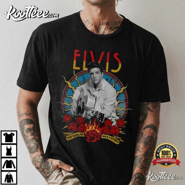 Elvis Presley King Of Rock N Roll Movie 2022 T-Shirt