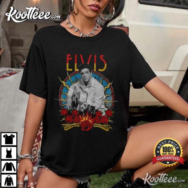 Elvis Presley King Of Rock N Roll Movie 2022 T-Shirt