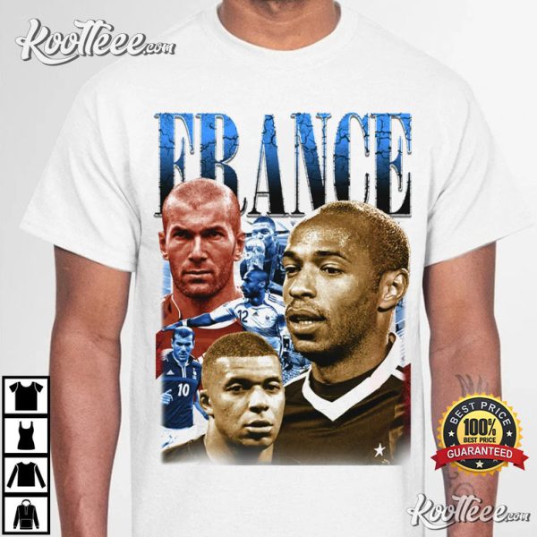 France National Soccer Team Qatar World Cup 2022 T-Shirt