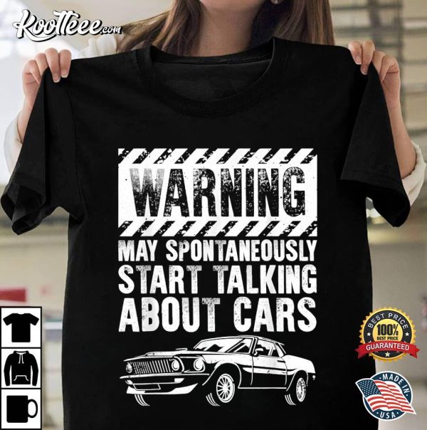 Funny Car Automobile Engine Garage Technician T-Shirt