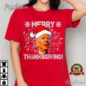 Funny Joe Biden Merry Christmas T Shirt 1