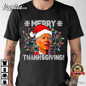 Funny Joe Biden Merry Christmas T-Shirt