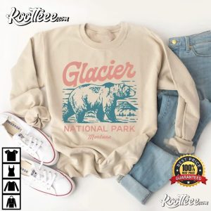 Glacier National Park T-Shirt Glacier National Park T Shirt 2