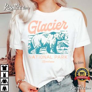 Glacier National Park T-Shirt Glacier National Park T Shirt 4