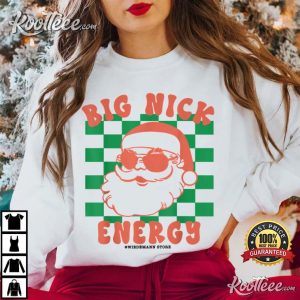 Groovy Big Nick Santa Energy Christmas 2022 T Shirt 1