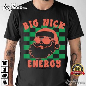 Groovy Big Nick Santa Energy Christmas 2022 T-Shirt