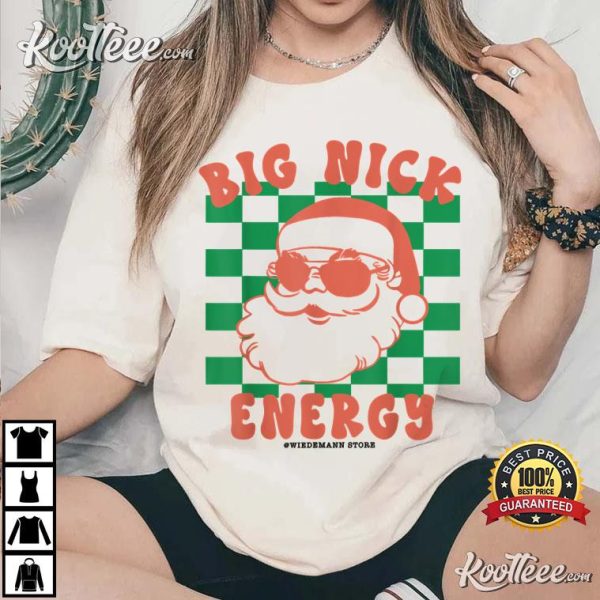 Groovy Big Nick Santa Energy Christmas 2022 T-Shirt