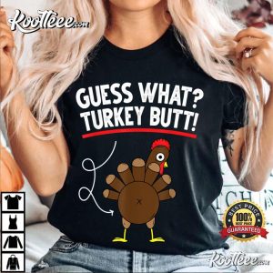 Guess Turkey Pilgrim Funny Thanksgiving T-Shirt Guess Turkey Pilgrim Funny Thanksgiving T Shirt 3