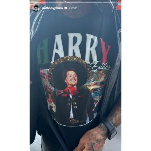Harry Styles Anthonypham T-Shirt Harry Styles Anthonypham T Shirt 1
