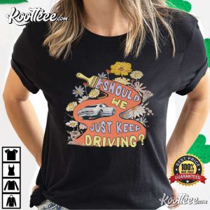 Harry Styles Floral Aesthetic Album T Shirt 1