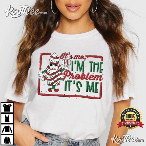It’s Me Hi I’m The Problem Christmas Tree T-Shirt