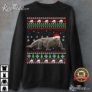 Komodo Dragon Santa Ugly Christmas T-Shirt Komodo Dragon Santa Ugly Christmas T Shirt 2