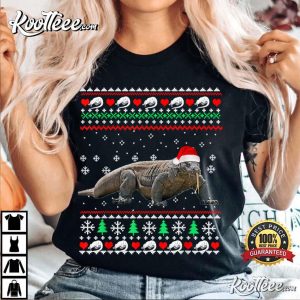 Komodo Dragon Santa Ugly Christmas T-Shirt Komodo Dragon Santa Ugly Christmas T Shirt 4