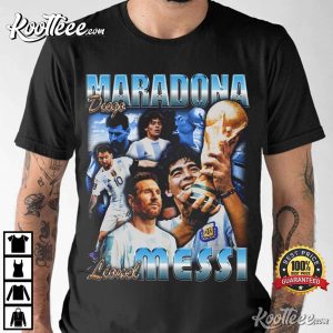 Messi Maradona Argentina FIFA World Cup 2022 Qatar T-Shirt Messi Maradona Argentina FIFA World Cup 2022 Qatar T Shirt 1
