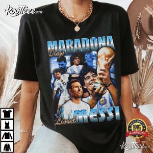 Messi Maradona Argentina FIFA World Cup 2022 Qatar T-Shirt Messi Maradona Argentina FIFA World Cup 2022 Qatar T Shirt 4