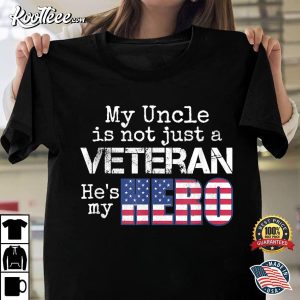 Military Family US Veteran My Hero T Shirt 1