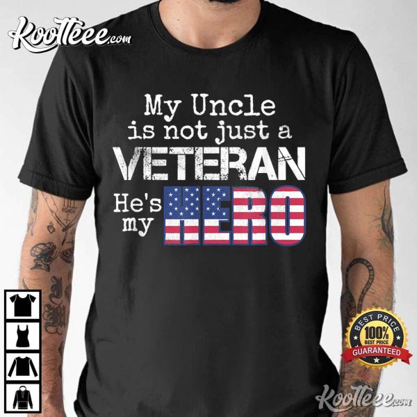 Military Family US Veteran My Hero T-Shirt