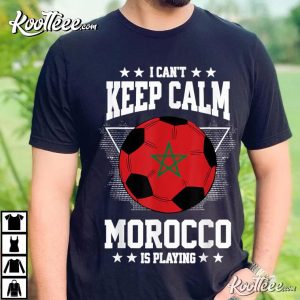 Morocco Flag Funny Soccer Fans World Cup 2022 T Shirt 3