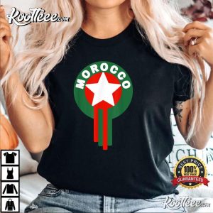 Morocco Soccer Fans Qatar 2022 World Cup T Shirt 1