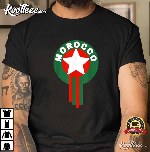 Morocco Soccer Fans Qatar 2022 World Cup T-Shirt