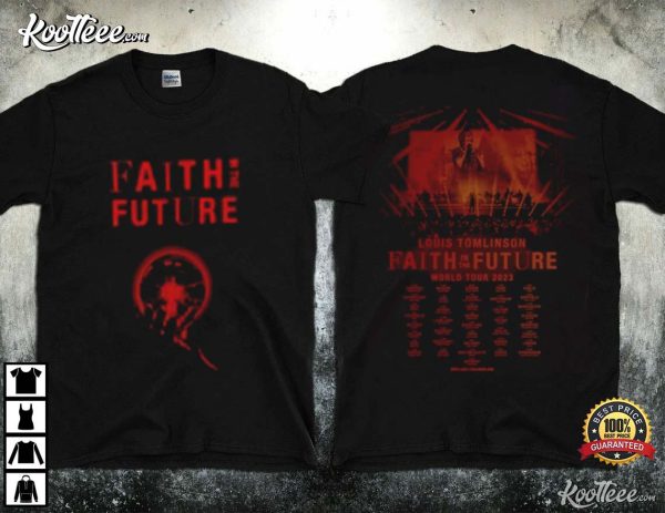 New Faith In The Future Loius Merch One Direction T-Shirt