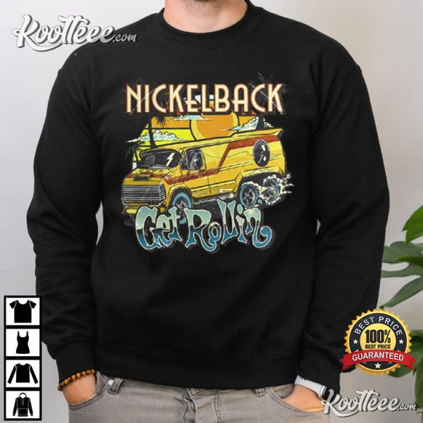 Nickleback Band Get Rollin New Album T-Shirt