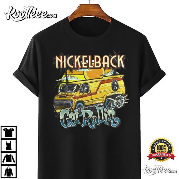 Nickleback Band Get Rollin New Album T-Shirt