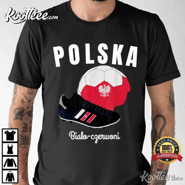 Poland Flags World Cup 2022 Qatar T-Shirt